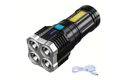 Handheld Hunting Flashlight Led Spot Light，Camping Headlamps-S03