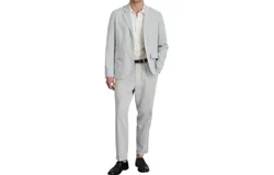Alex Mill Standard Pleated Pants In Seersucker