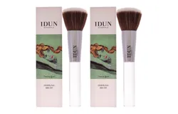 Idun Minerals Stippling Brush - 011 - Pack of 2 for Women 1 Pc Brush