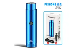 Feihong Mini Electric Shaver blue