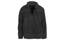 Gioberti Men Super Soft Sherpa 1/4 Zip Pullover Sweater