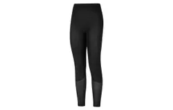 La Sportiva Women&apos;s Wool Base Layer Bottoms In Black&sol;hibiscus