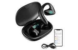 Language Translator Earbuds Two Way Real-time Translation 144 Language with Bluetooth & APP Online Instant Voice Translation for Travel Business Learning(Black)