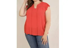 Skies Are Blue 140782 In Tomato Red
