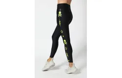 Ultracor Street Vibe Ultra High Legging In Nero&sol;neon Yellow