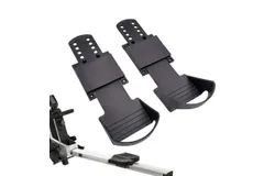 Rowing Foot Pedals 1 Pair Fitness Equipment Accessories Rowing Foot Pedals Replacement for Rowing NonSlip Texture Design NonSlip Pedals
