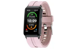 1&period;47" Advanced Health Watch with ECG&comma; Blood Glucose&comma; Blood Pressure&comma; Oxygen Saturation&comma; Heart Rate&comma; Sleep&comma; Body Temperature&comma; and Women&apos;s Health Tracking for Android & iPhone with IP67 Waterproof-Pink