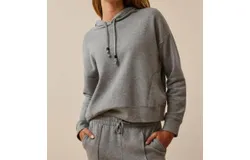 Greyson Clothiers Archer Hoodie In Light Grey Heather