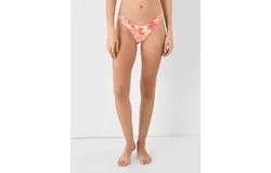 Maaji Abstract Garden Splendour Bikini Bottom In Orange