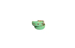 W&period; Kleinberg Green Belt With Grommets In Green