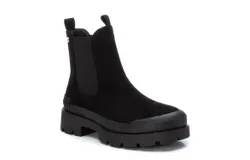 Xti Women&apos;s Suede Ankle Booties In Black