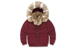 Jordan Craig Kids Hollis Bomber Jacket In Bordeaux
