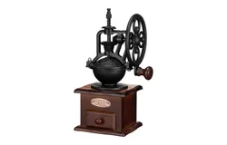 Manual Coffee Grinder&comma;IMAVO Vintage Style 【Great Gift】 Wooden Coffee Grinder Roller Grain Mill Hand Crank Coffee Grinders - Classic