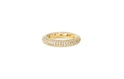 Luv Aj Pave Amalfi Ring In Gold