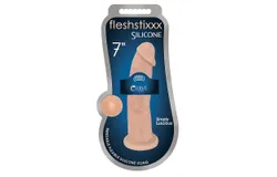 FLESHSTIXXX  7in Silicone Dildo Beige