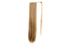 Women&apos;s Long Straight Wig Ponytail Hair Extension Wrap Around Clip-In Pony Tail Hair Extensions Synthetic Hairpiece