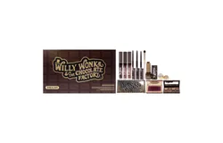 Willy Wonka Sheglam Full Collection Set - The Chocolate Factory by Sheglam for Women - 12 Pc Gift Set 0&period;19oz Golden Egg Solid Perfume &lpar;Mini&rpar;&comma; 0&period;32oz Eye Shadow Palette - Wonka Bar&comma; 0&period;13oz Lip Balm - Cocoa Yum&comma; 0&period;17oz Blush - Violet Flush&comma; 0&period;09oz Choco River Gloss - Brownie Bite&comma; 0&period;008oz Magic Hand Fudge Lip Liner - Brownie Bite&comma; 0&period;09oz Choco River Gloss - Hot Fudge&comma; 0&period;008oz Magic Hand Fudge Lip Liner - Hot Fudge&comma; 0&period;09oz Choco River Gloss - Cookies N Milk&comma; 0&period;008oz Magic Hand Fudge Lip Liner - Cookies N Milk&comma; Brush&comma; Golden Ticket