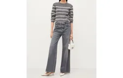 Marella Maglia-Sweater In Grey  Stripe