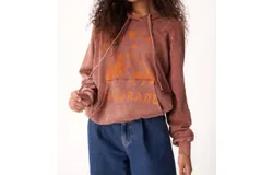 Project Social T Snowfall Sweatshirt In Chestnut