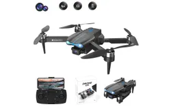 drone optical flow hd aerial photography quadcopter rc airplane toys&period; Beginner&comma; Kids Dual Camera&comma; Foldable Quad Camera&comma; Toy Drone Gift&comma; 1080P HD Camera&comma; One Key Start&comma; Headless Mode&comma; Flight with Reference Point&comma; 360° Flip