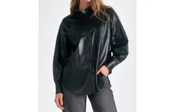 Elan Jagger Jacket In Black