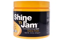 Shine-n-Jam Conditioning Gel Extra Hold by Ampro for Women - 16 oz Gel