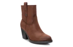 Xti Women&apos;s Italian Western Booties In Camel