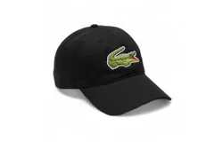 Lacoste Men&apos;s Oversized-Croc Cap In Black