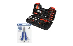 Pursonic 11-in-1 Multifunction Tool & Handy Solutions 39-Piece Household Tool Kit Bundle – The Ultimate DIY & Home Repair Set&excl;