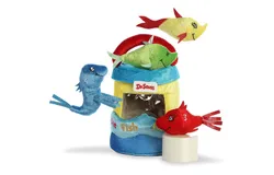 Aurora - Dr Seuss - 8" Dr&period; Seuss Fish Playset Plush Red&comma; Blue&comma; Yellow&comma; Green &comma;countof 4
