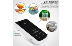 Ivation Portable Multipurpose Ozone Sterilizer for Air & Water&comma; Ozone Air purifier with Diffusers