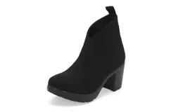 Charleston Shoe Co&period; Women&apos;s Cypress Boots - Wide In Black Herringbone