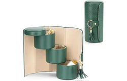 Small Jewelry Case Box&comma; Travel Essential Accessories for Women&comma; Gifts for Travelers Couples Mom Friends