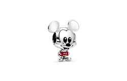 Charm Pandora Pantalones Rojos De Mickey Mouse De Disney 798905C01 &vert; Edición Limitada Disney &vert; Joyería De Lujo Para Mujer &vert; Ideal Para Regalo Elegante &vert; Compatible Con Charms Pandora