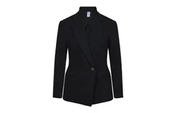 SPANX Women&apos;s Ponte Perfect Asymmetric Tailored Blazer&comma; Classic Black