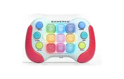 Fast Press Push Game Fidget Toys Handle&comma; Flashing Handheld Game for Kids Teens Adults&comma; Electronic Brain & Memory Game