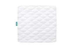 Waterproof Pack and Play Mattress Pad Sheets Fitted 2 Pack&comma; Cotton Fabric Pack and Play Protector&comma; Fits Graco Play Yard&comma; Baby Mini Crib Sheet Cover