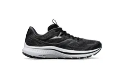 Saucony Men&apos;s Omni 21 Running Shoes &lpar;Wide&rpar; In Black&sol;white