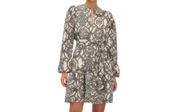 Marie Oliver Preston Dress In Opal Medallion