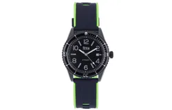 Reign Gage Automatic Watch w&sol;Date - Black