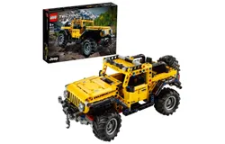LEGO Technic Jeep Wrangler 4x4 Toy Car 42122 Model Building Kit - All Terrain Off Roader SUV Set&comma; Authentic and Functional Design&comma; STEM Birthday Gift Idea for Kids&comma; Boys&comma; and Girls Ages 9&plus;