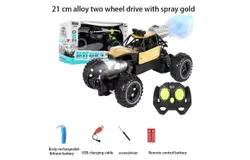 Xuezhishan toy car 21cm alloy two-wheel drive with spray gold