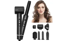 7 in 1 curling iron&comma; multifunctional hot air comb wet and dry without hair damage&comma; multi-head automatic curling iron hair dryer comb straight hair comb&comma; suitable for creating straight hair curly hair all kinds of hairstyles