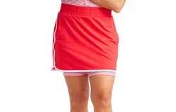 Putt Pedal Paddle Skort -Tomato Red