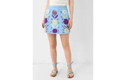 Antik Batik Tady Skirt In Blue