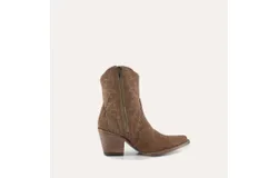 Buck & Brana Women&apos;s Brooke Leather Cowgirl Boots In Camel