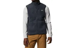 Mountain Hardwear Hi Camp Fleece Vest In Dark Storm