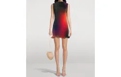 L&apos;idee Silencio Mini Dress In Fire