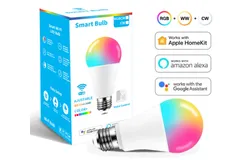 HomeKit lamp bulb Alexa voice WiFi remote control RGBWC Smart bulb light CozyLife