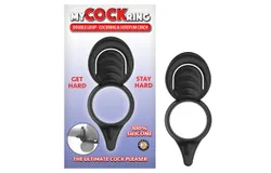 My Cockring Double Cring&Scrotum Cinc Bk